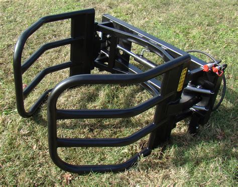 round bale grabber attachment